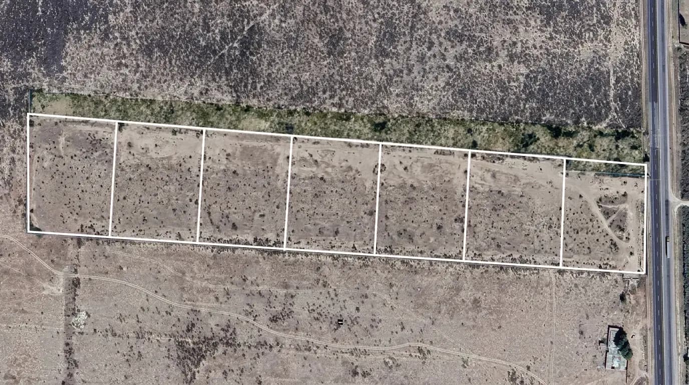 Plano de lotificación y proyecto industrial Agua Nueva en Saltillo